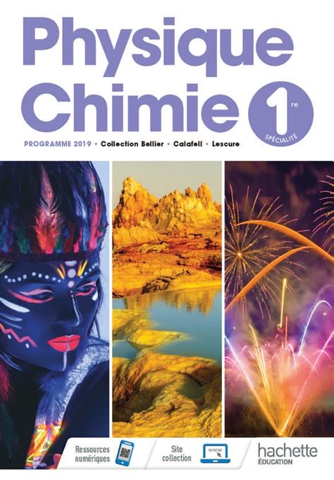 Manuel Physique chimie 1ere 2019 Hachette Pdf Calaméo - Spécimen Physique-Chimie 1re